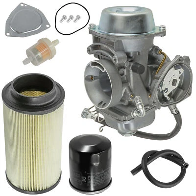 Caltric 7082101 Air Filter Kit W/Carburetor For Polaris Scrambler 500 2001-2002 - Image 1 of 4