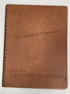 The Arsenal Cannon Indianápolis 1949 Arsenal Technical High School Edward Otting - Imagen 1 de 12