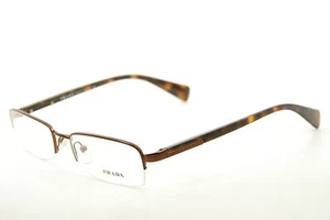 Authentic Prada VPR 57O ACD-1O1 51mm Brown Havana Frames Glasses Italy - Picture 1 of 11