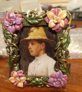 Jay Strongwater Purple Gardenia Elaine Frame Last One 395,00 - Bild 1 von 3