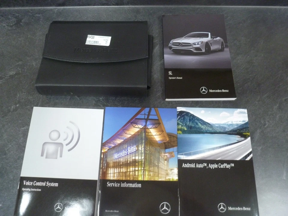 Mercedes Benz SL SL450 SL550 2017 AMG SL43 SL63 convertible conjunto manual del dueño Foto 1 de 1