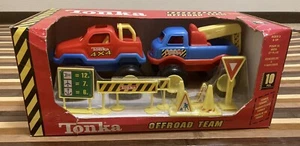 TONKA VINTAGE OFFROAD TEAM SET 4x4 Tow Truck 10 Piece NIB Off-Road FREE SHIPPING - Picture 1 of 9