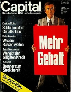 Capital German Business Magazine September 1970 Berthold Beitz - Picture 1 of 2
