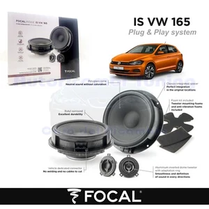 Casse Altoparlanti anteriori FOCAL plug e play IS VW 165 120w per VW POLO 6 AW1 - Picture 1 of 13