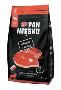 5905342292012 PAN MIĘSKO Beef with goat XS - trockenfutter für Hunde - 9kg PAN M - Bild 1 von 1