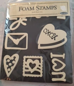 The Paper Studio Schaumstoff Stempel - Mad About You - Love Valentine - Bild 1 von 2