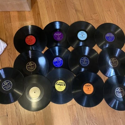 Lot Of 13 Records 10" Classical Overtures & Operettas 78 rpm Lot Very Good Cond - Image 1 of 4