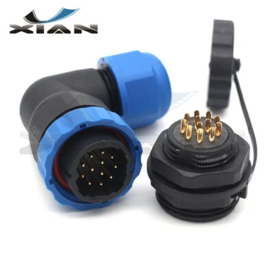 SD20 waterproof 12pin connector Plug socket IP67,electrical wire connector 5A - Image 1 of 4