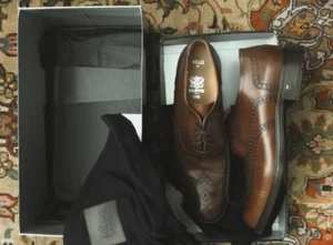 Lloyd Herrenschuhe 42,5 , Budapester , Braun , Neu , 125 Jahre Jubiläum - Bild 1 von 4