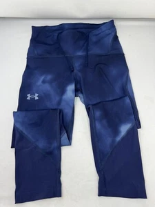 Under Armour Women's Cropped Legging 7/8 Mid Rise - Size XS - Blue - Picture 1 of 5
