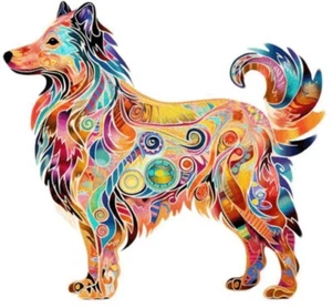 ROUGH COLLIE CROSS STITCH CHART - Picture 1 of 2