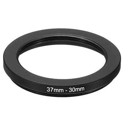 37mm-30mm Metal Step Down Ring Camera Lens Filter Adapter Ring Aluminum Filter - Image 1 of 4