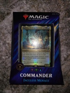 Magic The Gathering Faceless Menace Commander Deck NEW