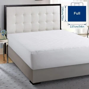 Quilted Mattress Protector, mattress pad Mattress Cover for Full Size - Picture 1 of 10