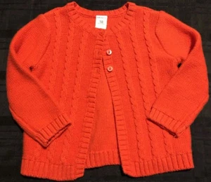 Carter’s Girl Long Sleeve Sweater Size 18 Months - Picture 1 of 5