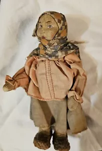 "Bambola etnografica Stockinette HTF Mosca Unione Sovietica ""Masha" - Foto 1 di 11