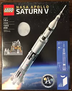 Lego 21309 NASA Apollo Saturn V Ideas 1969 pcs Outer Space Model Rocket - Picture 1 of 6
