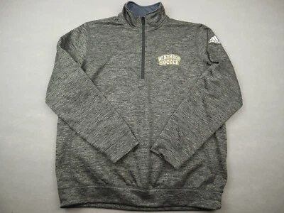 Chaqueta Winthrop Eagles Hombre XL Gris Adidas Equipo Edición 1/4 Cremallera Fútbol Adulto Foto 1 de 4