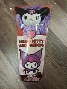 Hello Kitty and Friends Kuromi Valentines Day Bendy Flower Plush Kawaii Purple - Picture 1 of 8