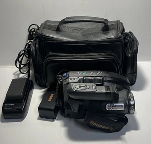 Panasonic PV-L501D Palmcorder Palmsight VHS-C Camcorder Video Camera Tested - Picture 1 of 15