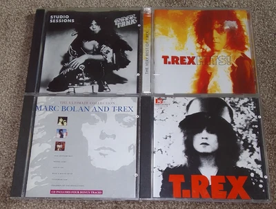 Marc Bolan T Rex Bundle/Lot/Collection x4 - Acceptable Condition - Image 1 of 2