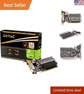 Nvidia GeForce GT 730 4 GB - Perfecto para juegos y edición de alta definición Foto 1 de 4