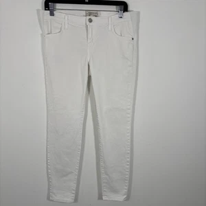 Current Elliot x Hatch Denim Jean 26 White Skinny Stiletto Sugar Maternity - Picture 1 of 9