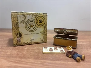 Boyds Bears Treasure Box Cocoa's Candy Box 2005 Trinket Box Removable Pieces - Picture 1 of 9