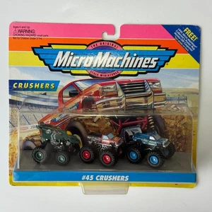 Galoob Micro Machines 1995 Crushers #45 NEU & VERSIEGELT Monster Trucks 3-Pack 1995 - Bild 1 von 21