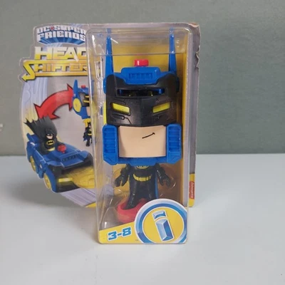Imaginext DC Super Friends Head Shifters Batman & Batmobile Set - Image 1 of 3