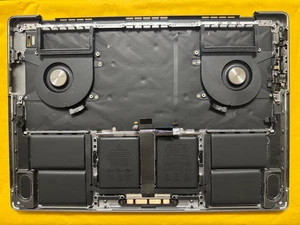 MacBook Pro 14" M1 2021 A2442 Keyboard Palmrest Top Case Cover Space Gray 001 - Picture 1 of 2