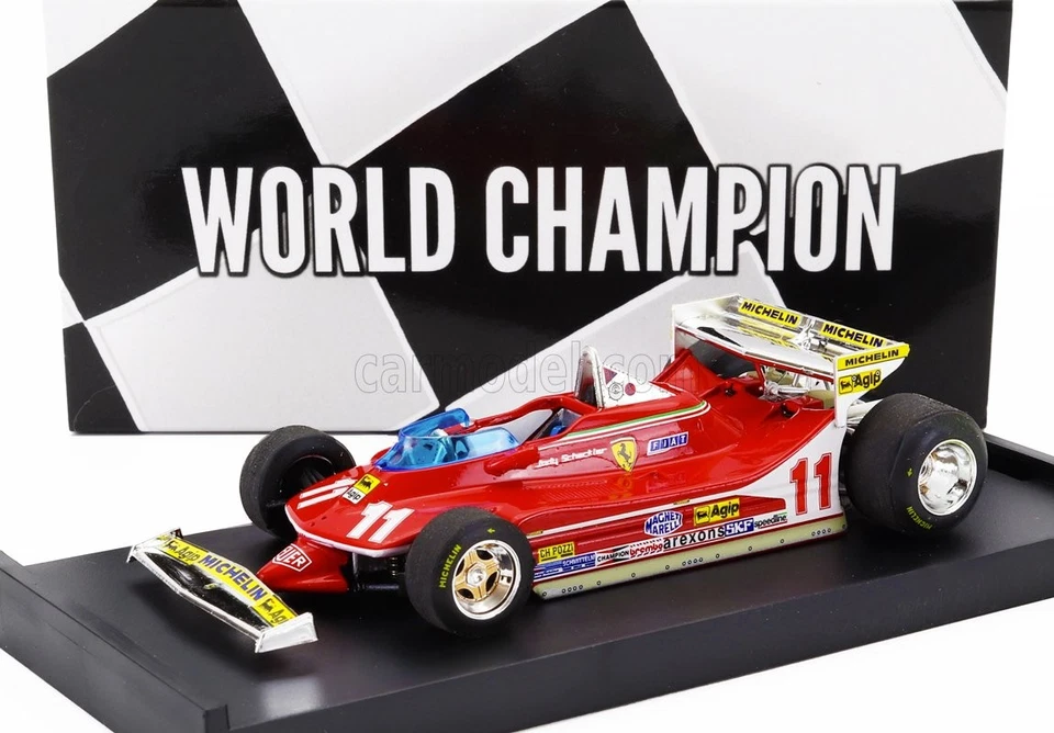 Brumm 1/43 Ferrari 312 T4 J.scheckter 1979 N.11 Winner Monaco GP