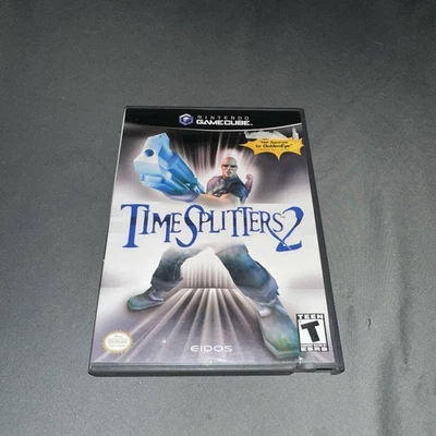 TimeSplitters 2 (Nintendo GameCube, 2002) No Manual - Image 1 of 3