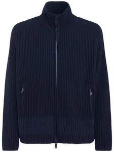 DSQUARED2 Navy Zip Wool Cardigan New & Authentic - Picture 1 of 2