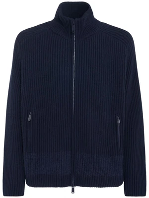 DSQUARED2 Navy Zip Wool Cardigan New & Authentic - Image 1 of 2