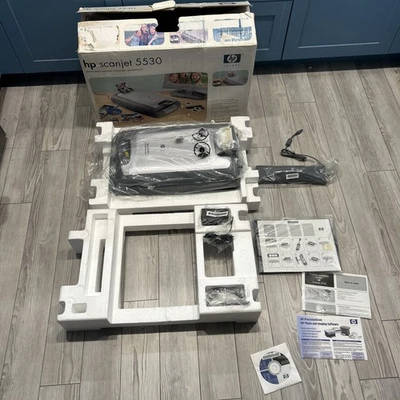 HP Scanjet 5530 Digital Photosmart Scanner/Scanner Photosmart New Open Box - Image 1 of 4