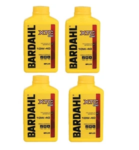 OLIO MOTORE BARDAHL 10w40 OLIO MOTO XTC C60 10W40 4 TEMPI 4 LITRI BARDAHL - Foto 1 di 3