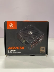 ARESGAME AGV650 80 Plus Bronze Modular Computer Gaming PC Netzteil PSU (#756) - Bild 1 von 2