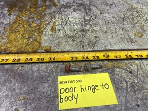 12-15 2 Door FIAT 500 DOOR HINGE TO BODY BOLTS SET OF 2 - Picture 1 of 15
