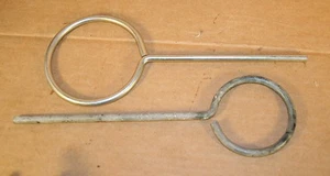 2 anillos de laboratorio, uno de 3 pulgadas, uno de 4 pulgadas, lote CL66 - Imagen 1 de 1