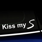 Kiss my S - Funny Sticker Decal for MINI Cooper S - Choose the color!