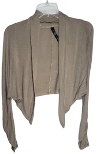 ISABELLA RODRIGUEZ Women's Long Sleep Crop Shirt Size Large - Picture 1 of 8