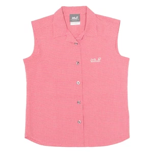JACK WOLFSKIN Mädchen Shirt Pink Kariert Ärmellos L - Bild 1 von 6