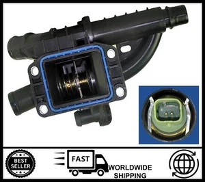 Thermostat Boîtier + Capteur Pour Peugeot 207 208 Citroen C3 C4 DS3 DS4 DS5 - Picture 1 of 9