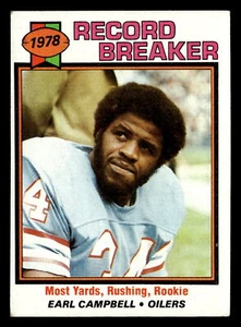 1979 Topps Earl Campbell #331 VG-EX Houston Oilers - Picture 1 of 2