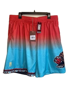 Pantalones cortos swingman Mitchell & Ness 1996 Vancouver Grizzlies NBA para hombre talla 2XL - Imagen 1 de 5