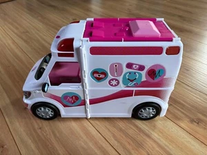 Barbie 2 in 1 Krankenwagen und Klinik Mattel FRM19, vollständig mit Anleitung - Bild 1 von 6