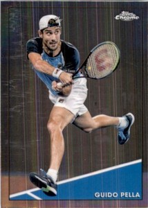 2021 Topps Chrome Tennis GUIDO PELLA #52