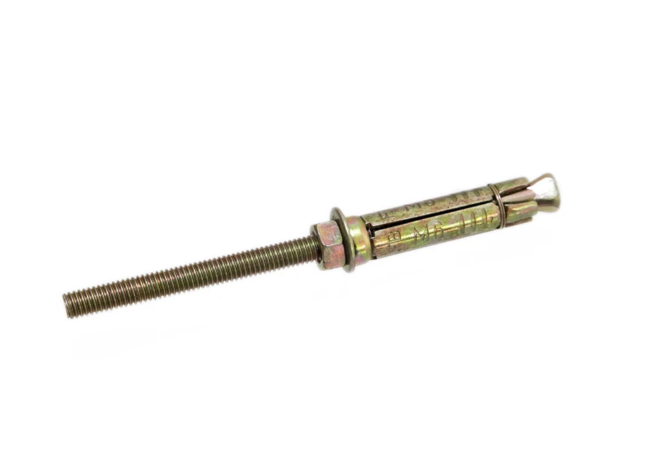 Nuovo 24 X Manicotto Lasco Ancora Bulloni Sporgente Zp 8.8 Grado Acciaio M6 X - Immagine 1 di 1