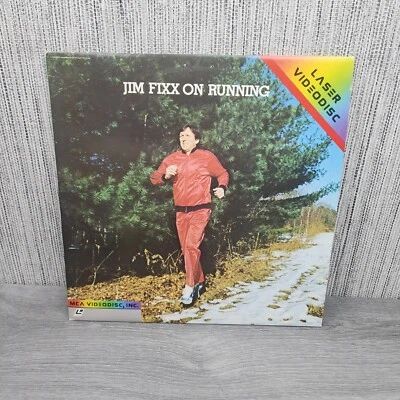 JIM FIXX ON RUNNING Laserdisc LD VERY GOOD CONDITION VERY RARE GREAT EXERCISE Foto 1 de 2
